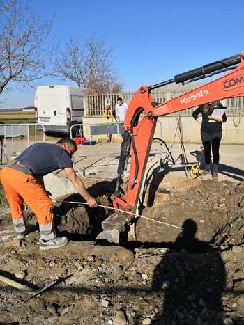 Realizzazione degli impianti per una casa prefabbricata in legno certificata Gas Free