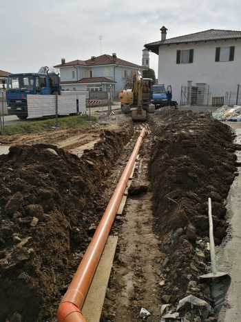 Realizzazione degli impianti per una casa prefabbricata in legno certificata Gas Free