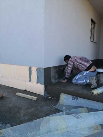 Realizzazione degli impianti per una casa prefabbricata in legno certificata Gas Free