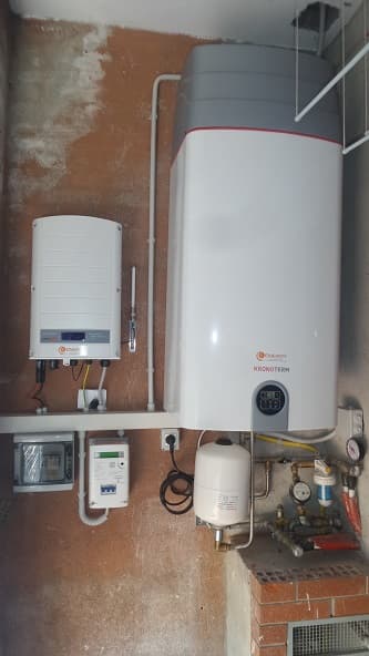 Installazione Impianto Fotovoltaico sul tetto piano di un appartamento