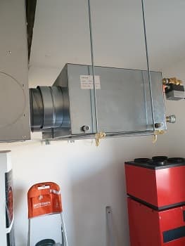 Realizzazione degli impianti per una casa prefabbricata in legno certificata Gas Free