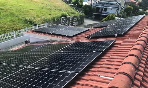 Installazione Impianto Fotovoltaico con ottimizzatori e batteria di accumulo