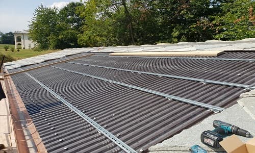 Installazione Impianto Fotovoltaico integrato su copertura con pietra di Luserna