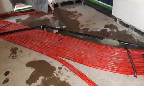Realizzazione degli impianti per una casa prefabbricata in legno certificata Gas Free