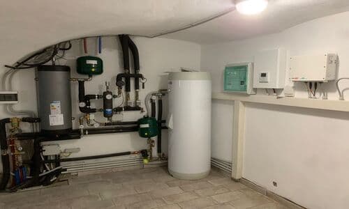 Installazione Pompa di Calore su pavimento radiante in montagna