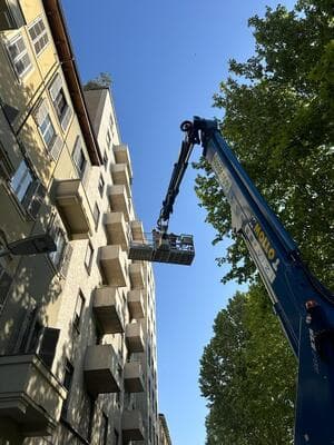 Installazione Impianto Fotovoltaico in condominio fortemente ombreggiato