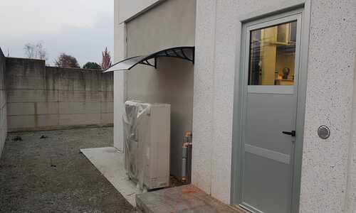 Realizzazione di un nuovo capannone riscaldato e raffrescato con pompa di calore