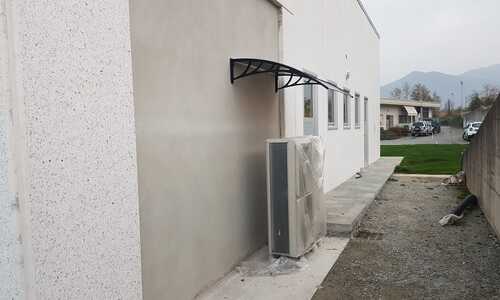 Realizzazione di un nuovo capannone riscaldato e raffrescato con pompa di calore