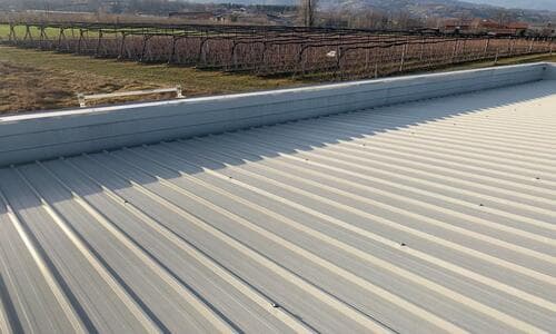 Realizzazione di un nuovo capannone riscaldato e raffrescato con pompa di calore