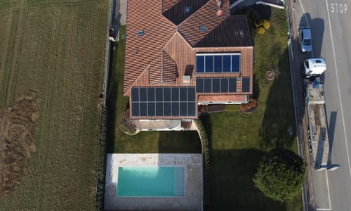 Installazione doppio Impianto Fotovoltaico su tetto a tegole