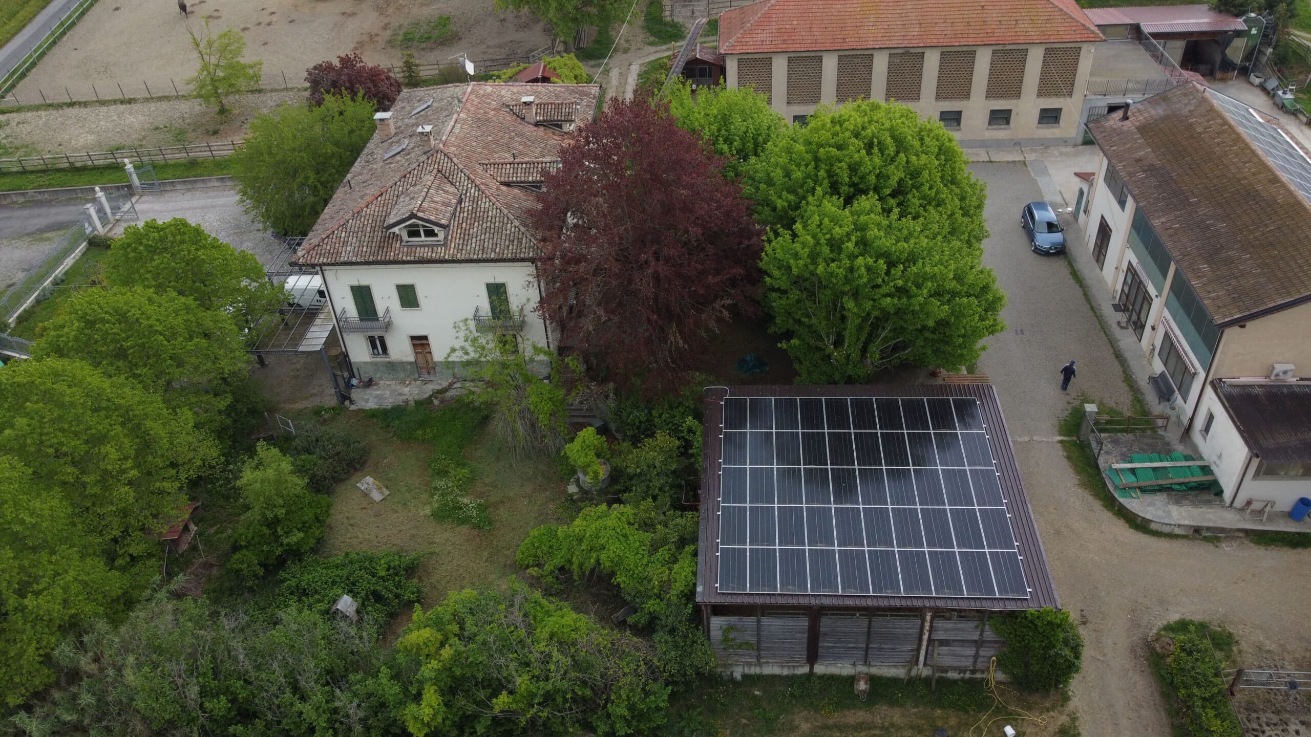 Impianto Fotovoltaico Agrisolare a Moasca (AT)