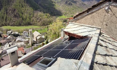 Installazione Pompa di Calore su pavimento radiante in montagna