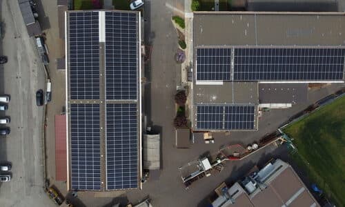 Installazione Impianto Fotovoltaico su tetto semi piano