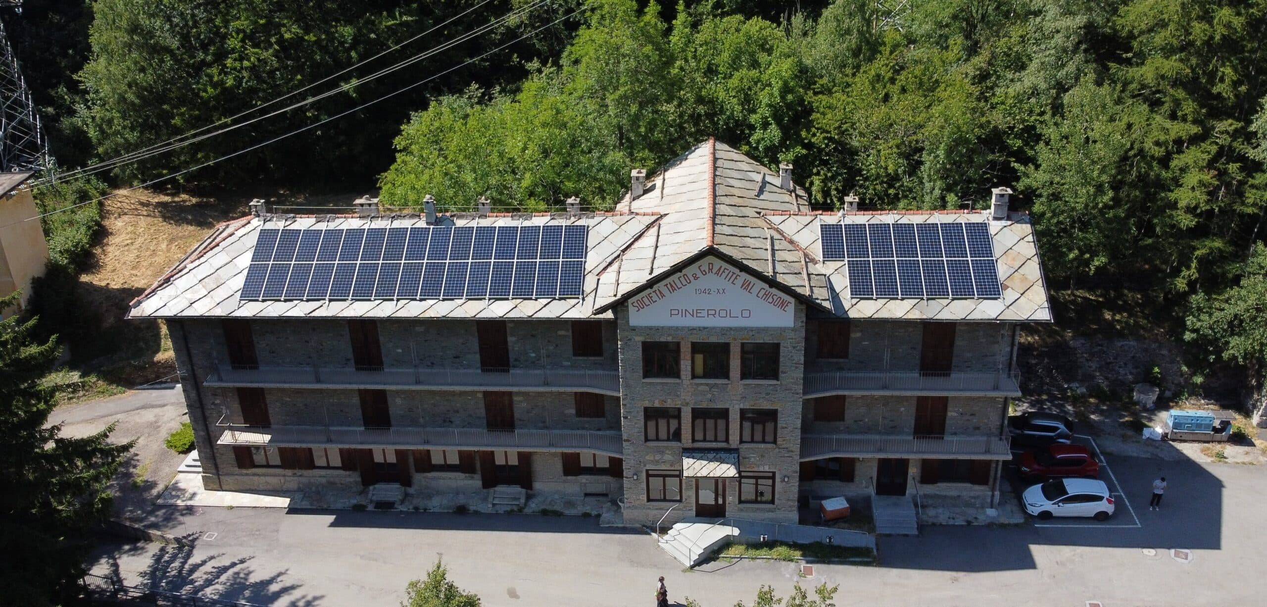 Impianto Fotovoltaico per Ecomuseo Scopriminiera a Salza di Pinerolo(TO)