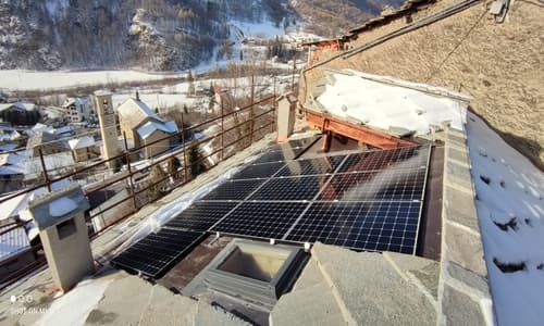 Installazione Pompa di Calore su pavimento radiante in montagna