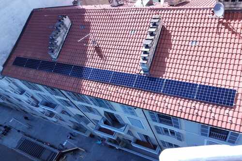 Installazione Impianto Fotovoltaico in condominio fortemente ombreggiato