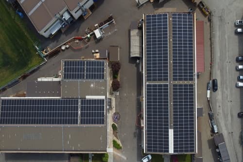 Installazione Impianto Fotovoltaico su tetto semi piano