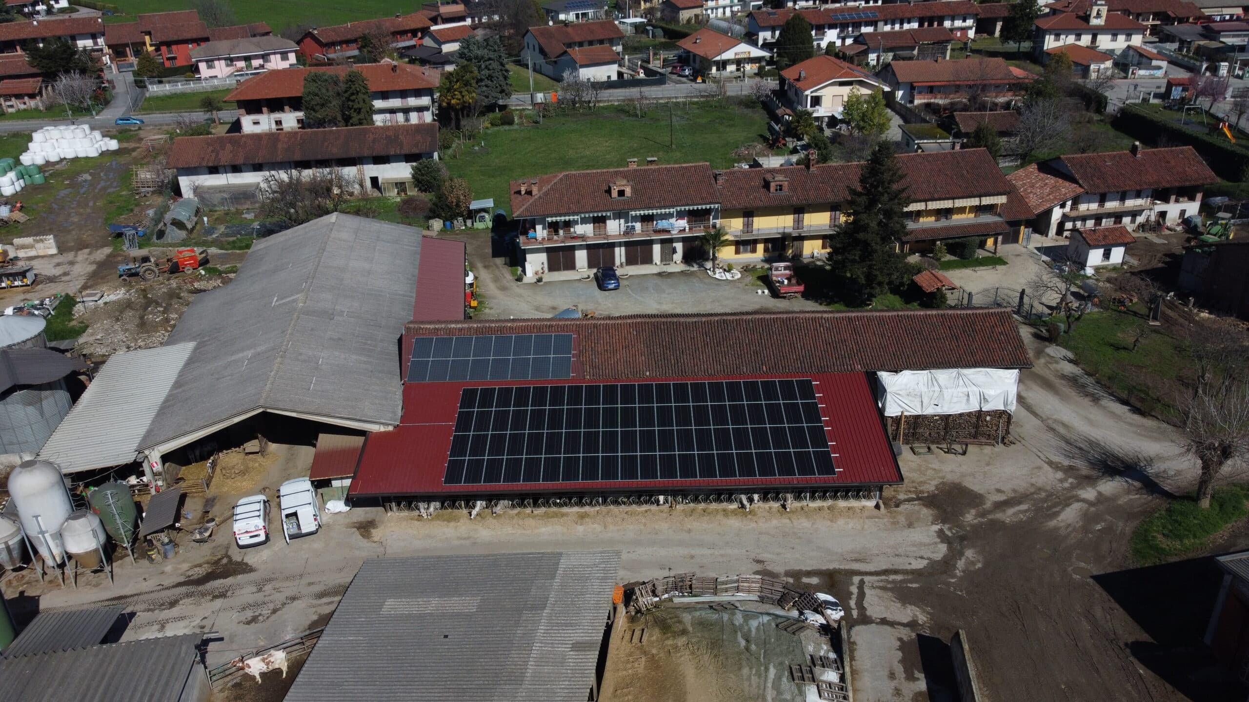 Impianto Fotovoltaico Agrisolare a Macello (TO)