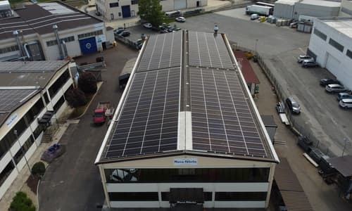 Installazione Impianto Fotovoltaico su tetto semi piano