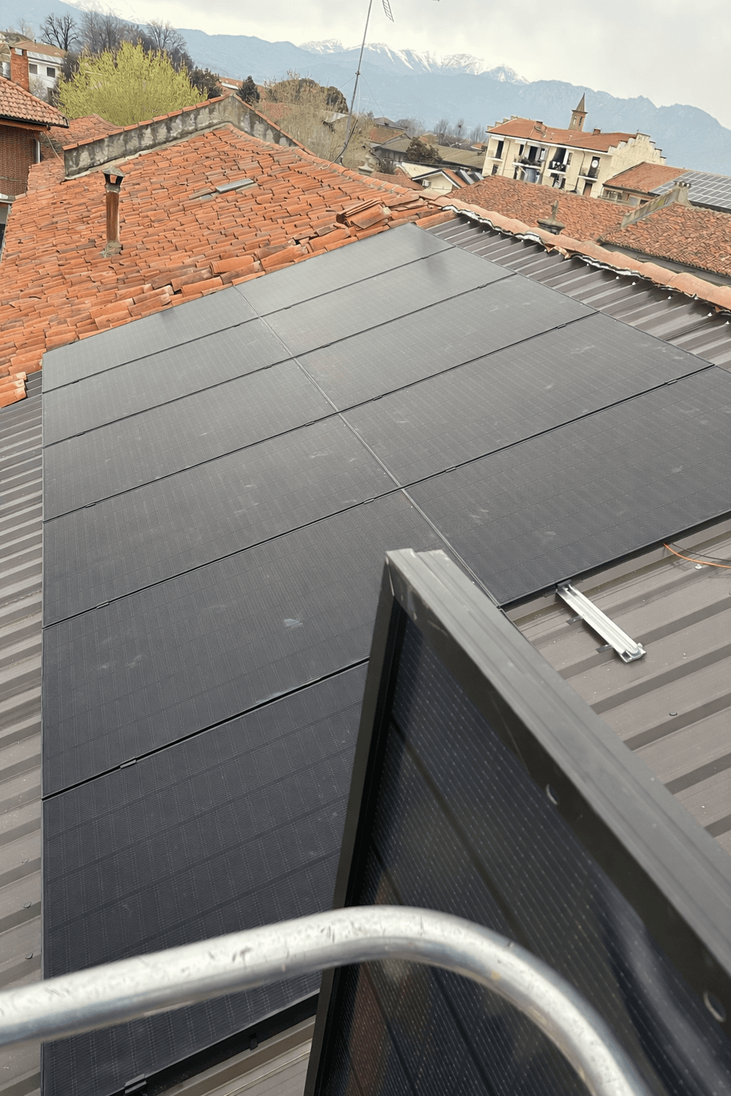 Impianto fotovoltaico SUNPOWER integrato a Buriasco (TO)