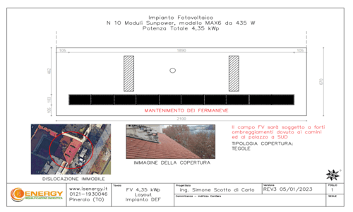 Installazione Impianto Fotovoltaico in condominio fortemente ombreggiato