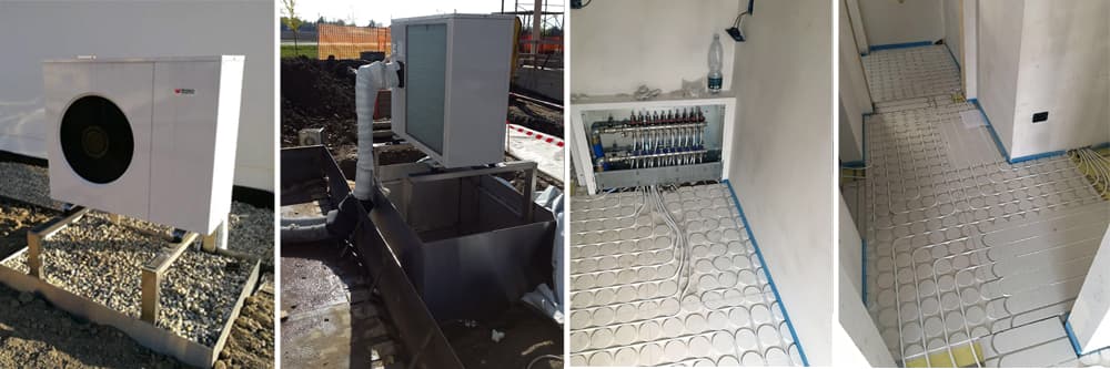 Installazione impiantistica GAS FREE per abitazione LUMAR in Bioedilizia