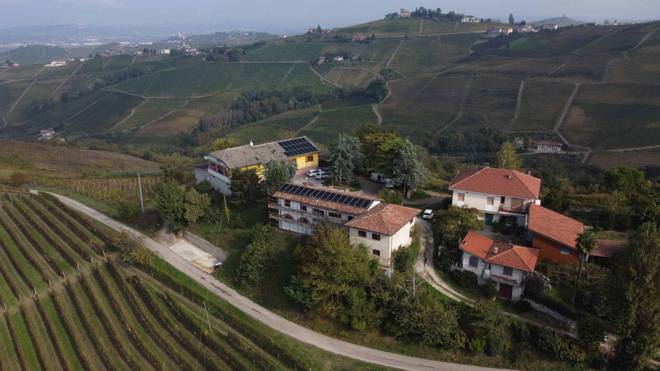 Impianto fotovoltaico Agrisolare a Treiso (CN)