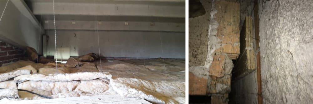 Insufflaggio e isolamento termico di un edificio adibito a ONLUS