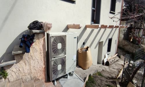 Installazione Pompa di Calore su pavimento radiante in montagna