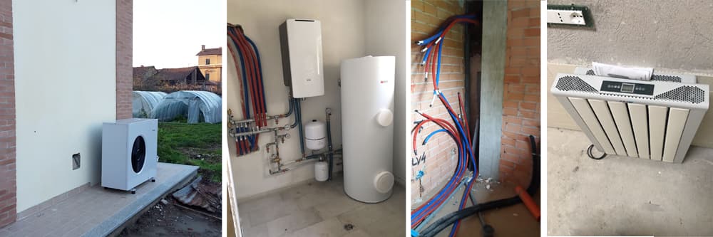 Installazione Pompa di calore per riscaldamento gas free anche a -0°