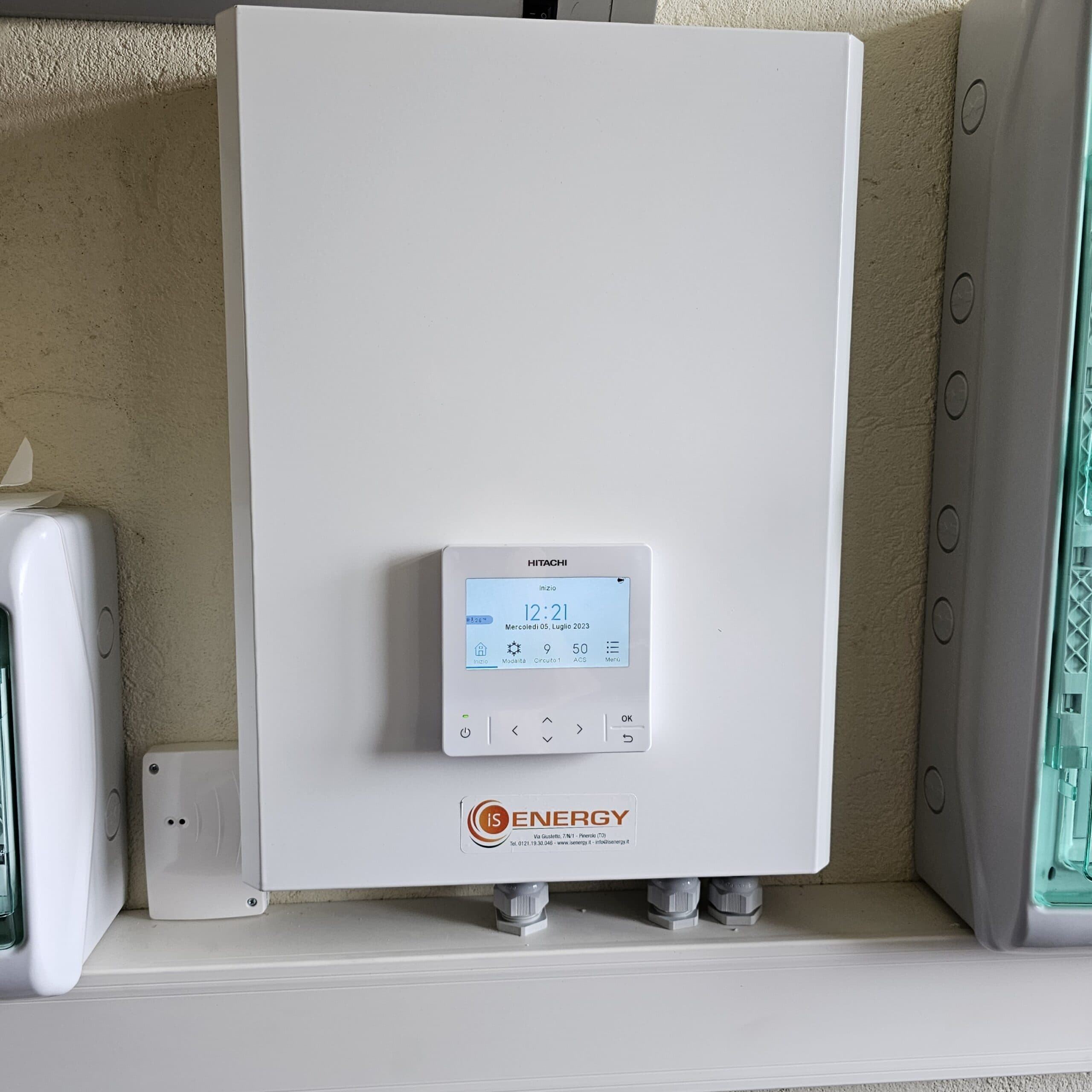 Riqualificazione energetica di un salone di parrucchieri ad Osasco