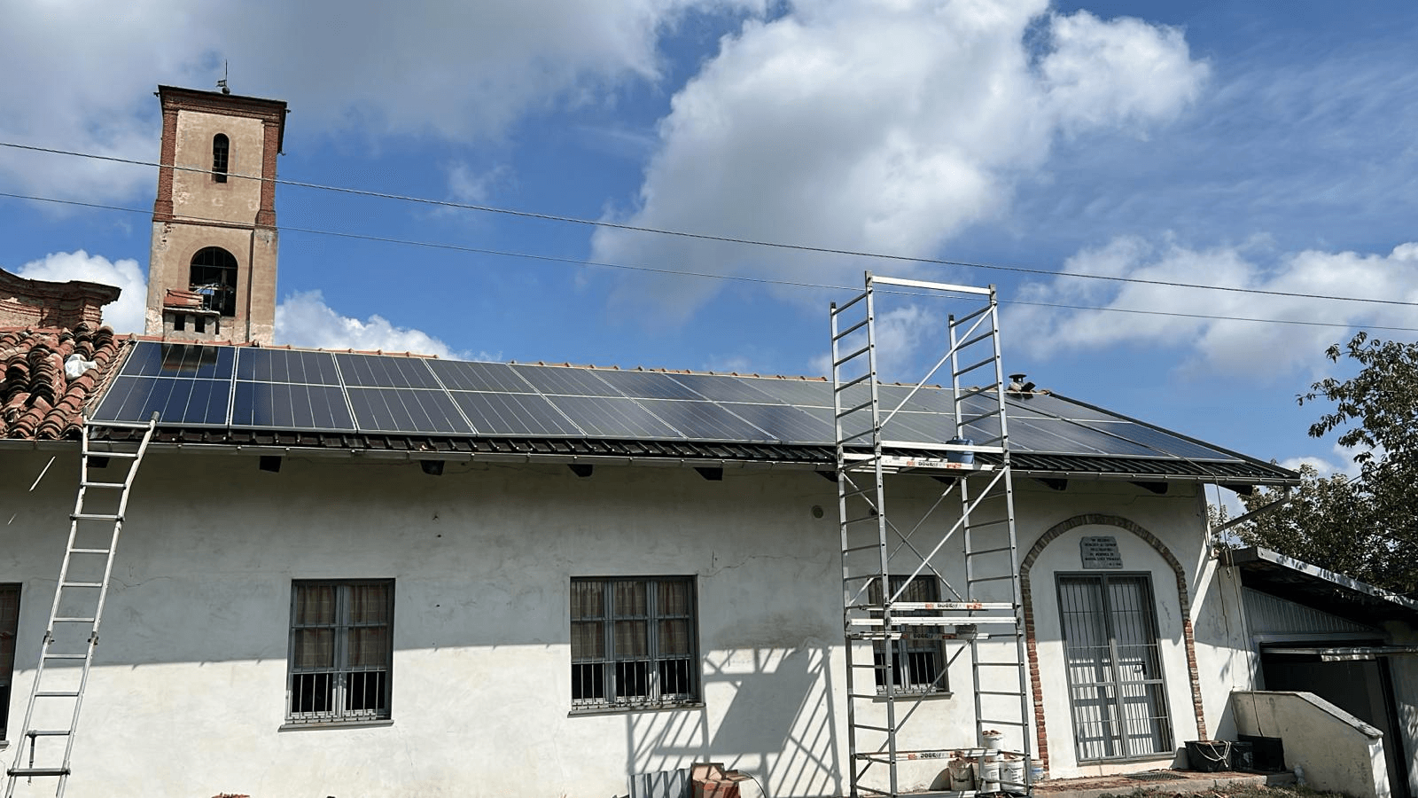 Impianto Fotovoltaico Sunpower - Parrocchia di San Secondo