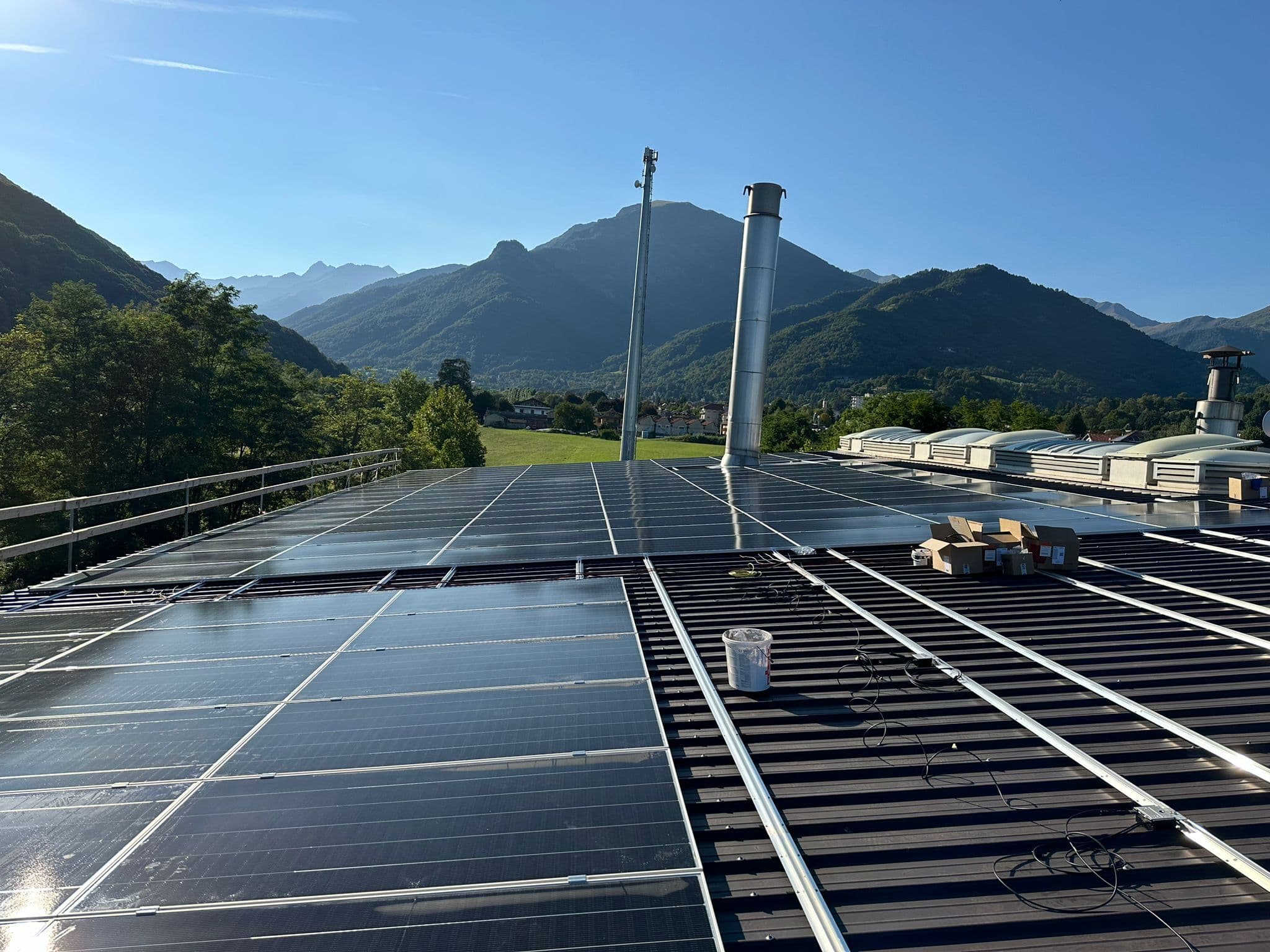 Impianto Fotovoltaico SUNPOWER per Pralafera Energia SARL