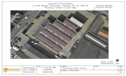 Installazione Impianto Fotovoltaico su tetto piano con fissaggio a vela