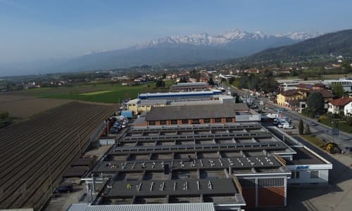Installazione Impianto Fotovoltaico su tetto piano con fissaggio a vela