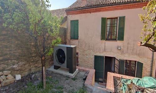 Installazione pompa di Calore per riscaldamento a termosifoni