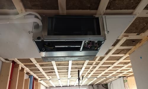 Installazione impianti GAS FREE per un edificio in legno