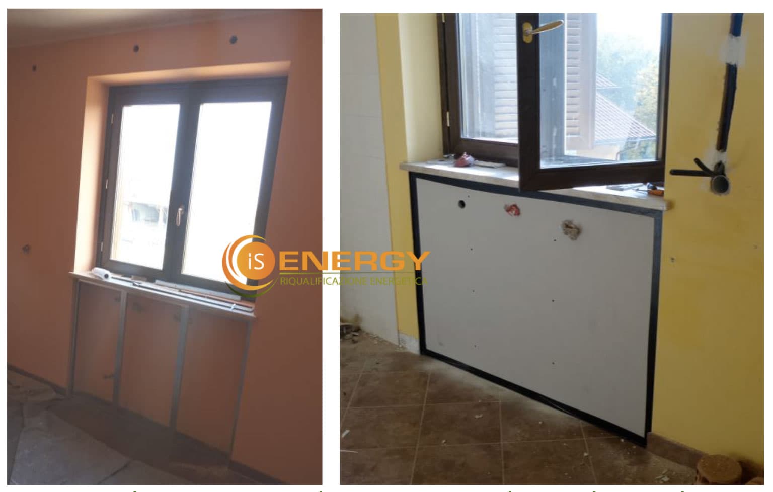 Trasformazione di un appartamento a due piani dalla classe energetica D alla A1