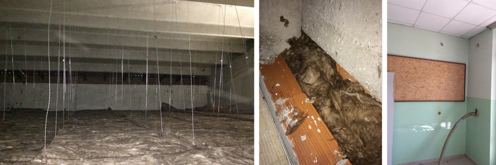 Insufflaggio e isolamento termico di un edificio adibito a ONLUS
