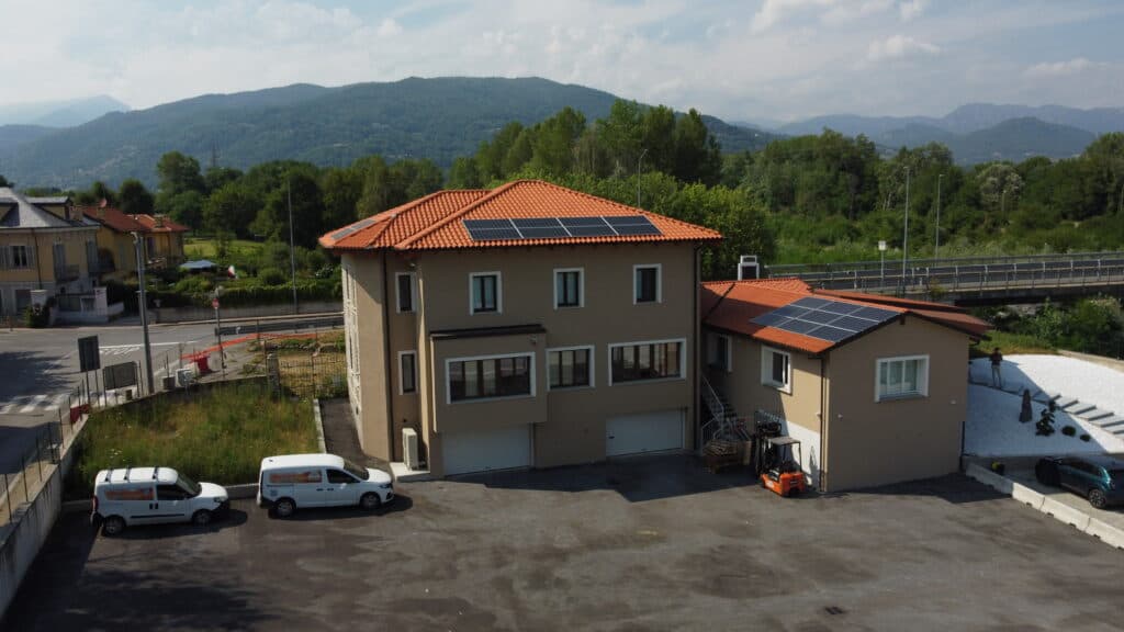 Impianto fotovoltaico realizzato da iS ENERGY