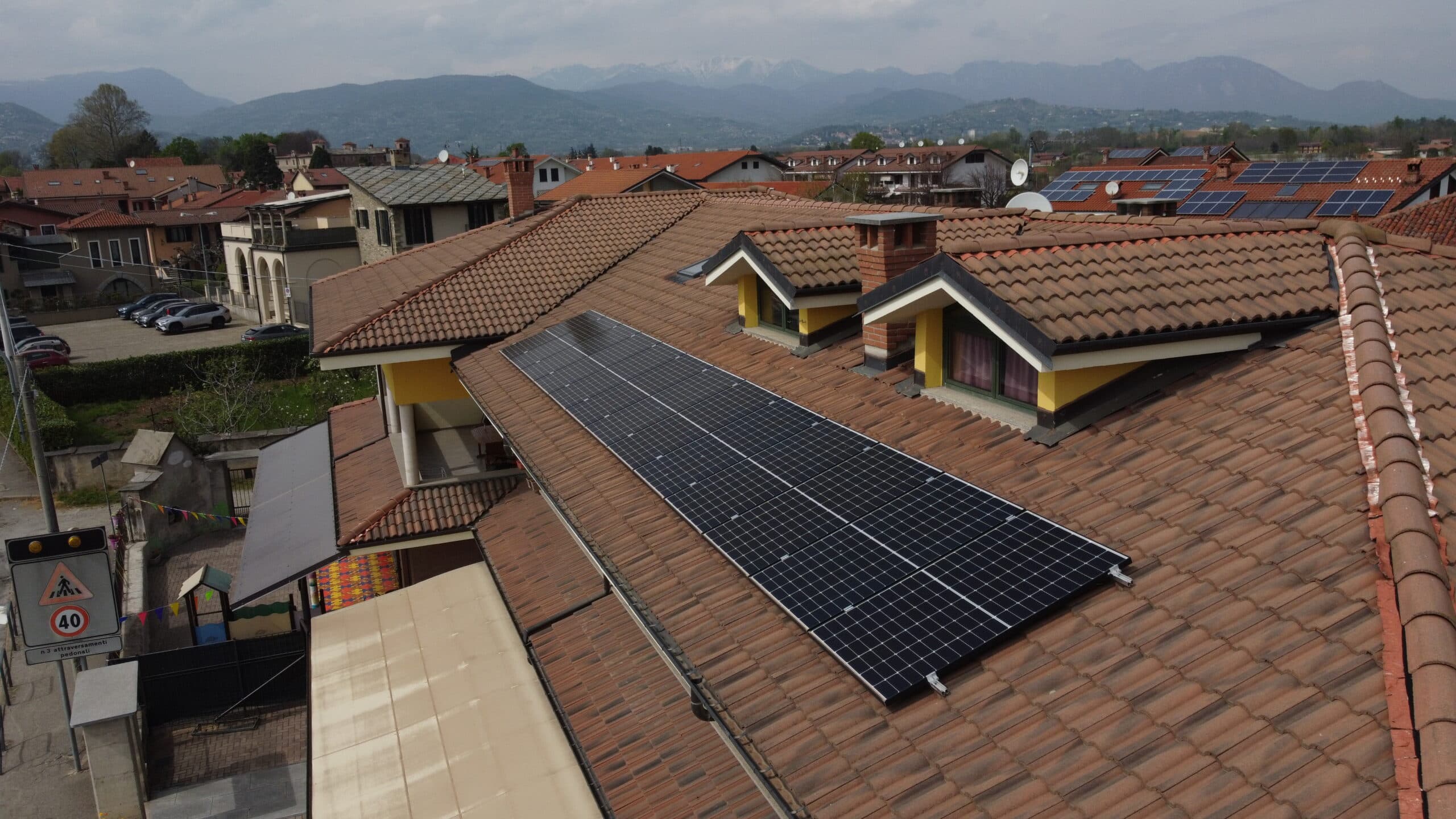 Riqualificazione energetica di un salone di parrucchieri ad Osasco