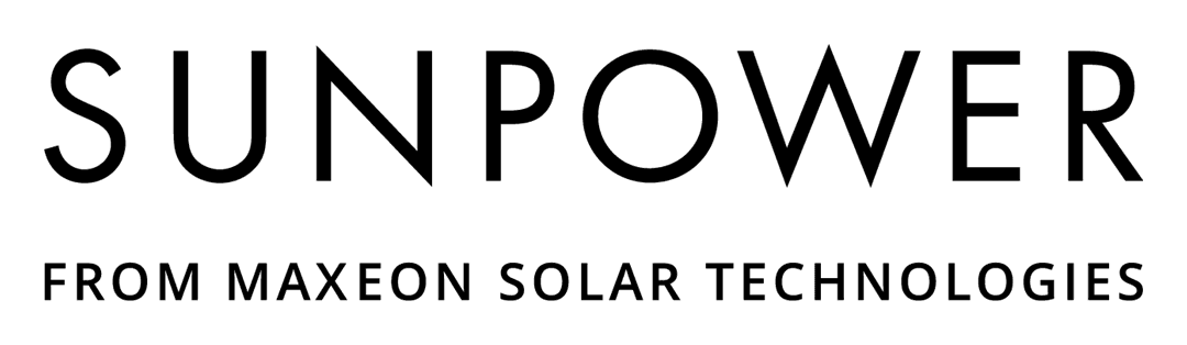 Logo SunPower grande per piè di pagina brand